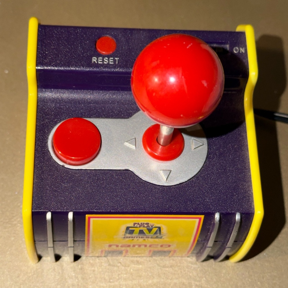 Namco TV Plug & Play Video Game Tested Works Great Arcade Style Gaming Used Cool